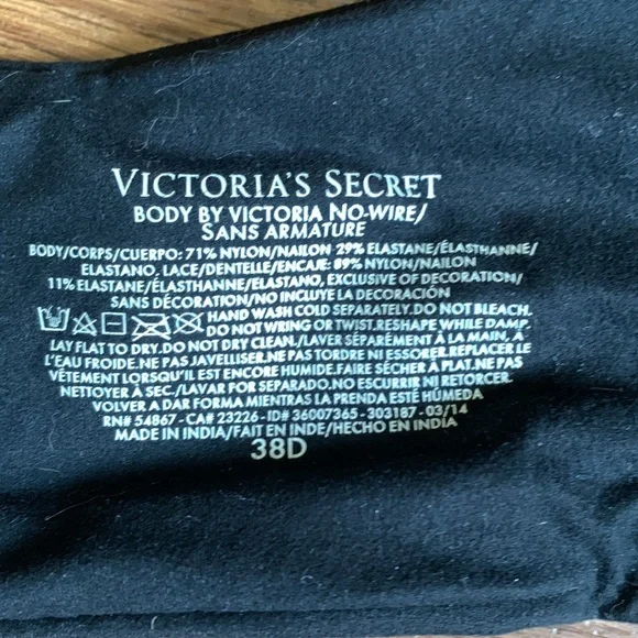 VS Wireless Bra (38D) - Picture 3 of 3